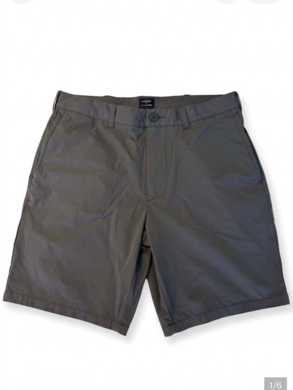J. Crew Men’s Flex Shorts Performance Wicking Flat Front Dark Grey Size 32 Golf